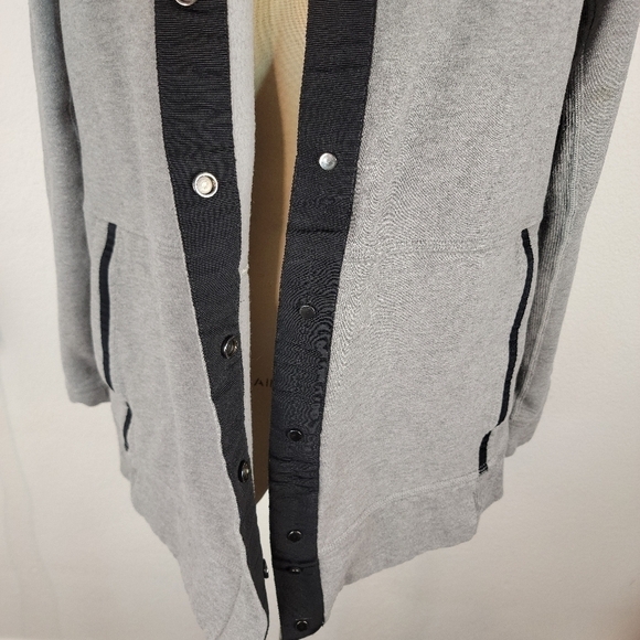Lululemon Sz 6 Jacket Snap Button Front Longline Fleece Lined - Picture 6 of 7